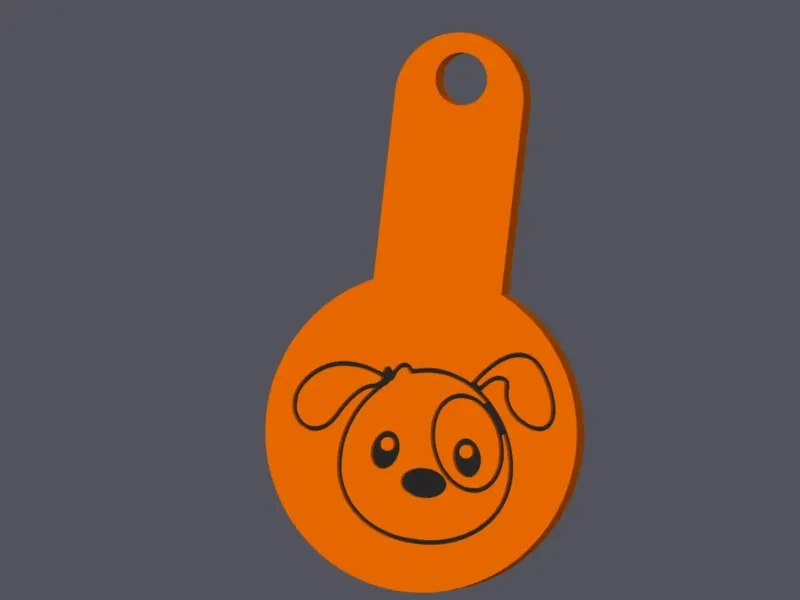 Puppy Head - Farm Animals - Shopping Cart Coin