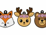 Llaveros animales del bosque -0