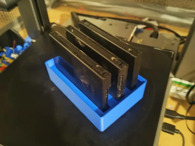 Gridfinity atoms drive holder 3 x 2