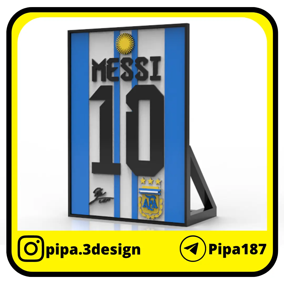 Messi painting