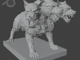 Cerberus Statue STL-2