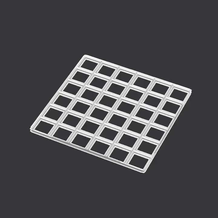 Gridfinity Grundplatte 6x6 30mm