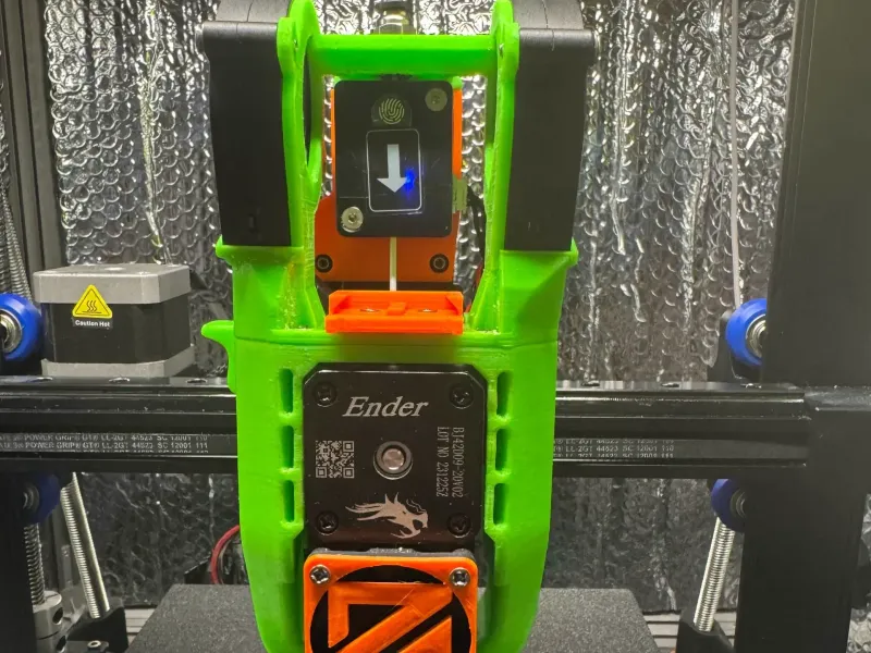 Ender 3 V3 KE Dual 5015 fan mod