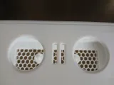 Electric toothbrush holder with removable grid-3
