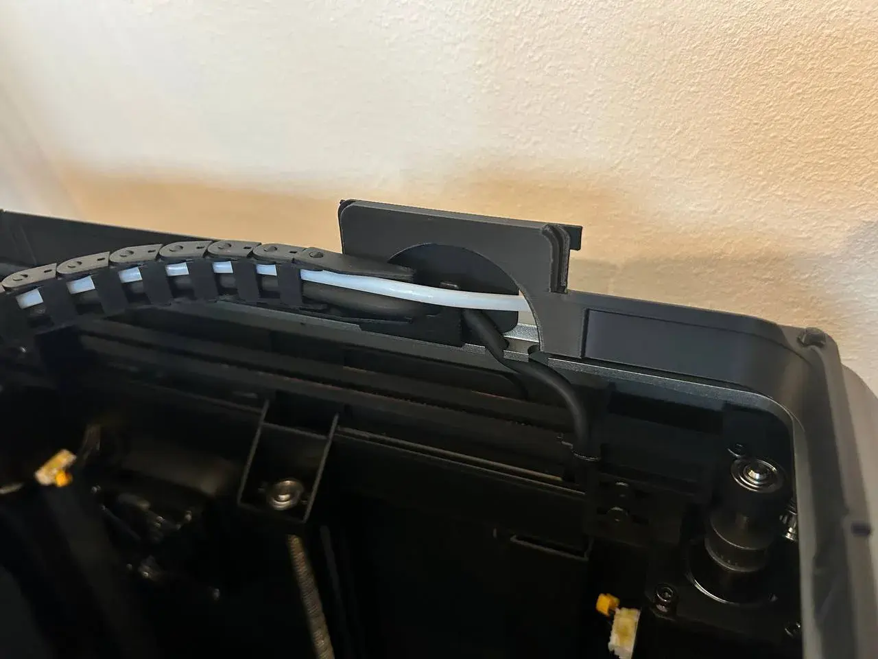 K1/K1C compact lid riser with hinges V2 (Updated)