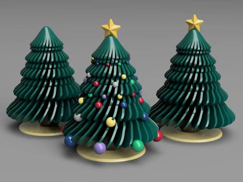 Christmas Tree with Base