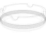 Plastic Cigarette Ashtray-3