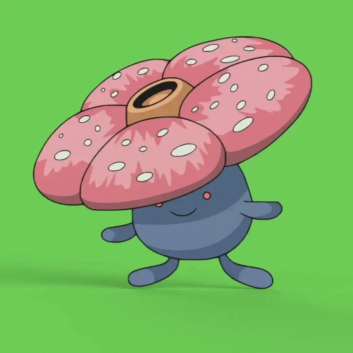 Vileplume Wall Art