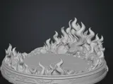 Flaming platform-0