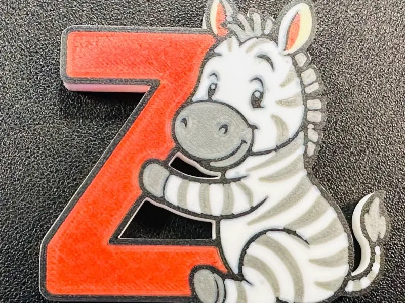 Letter Z “Zebra” 🐾 Dierenalfabet