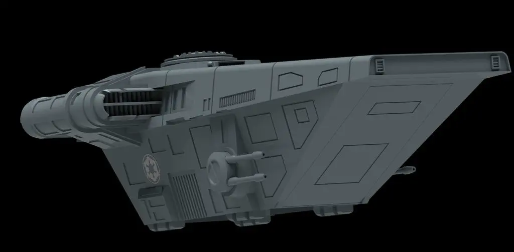 Imperial Dropship The Mandalorian Season 2 3,75"/6"/Legion
