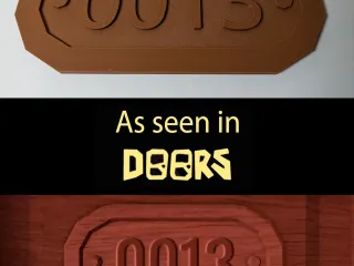 Room number from Doors (Roblox)