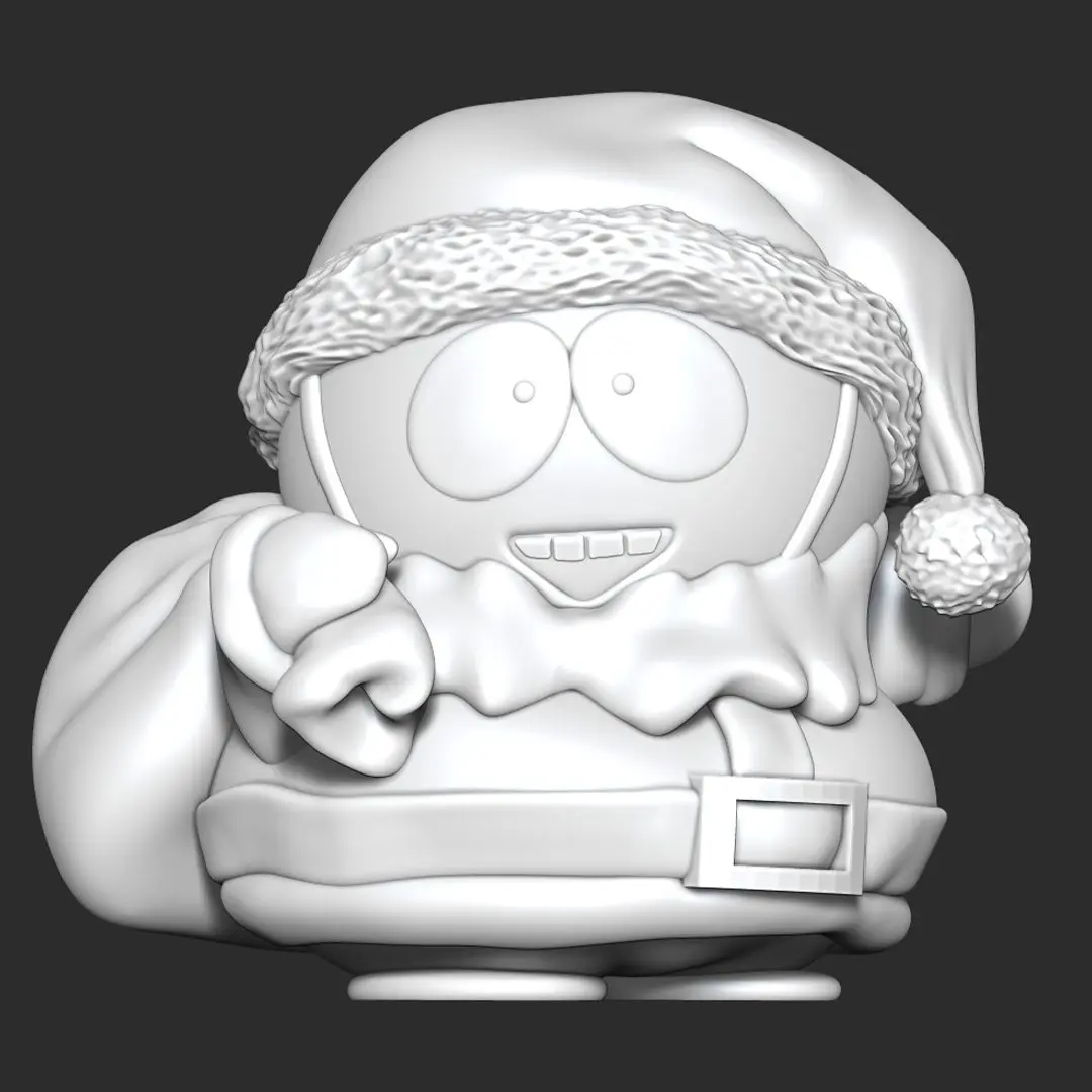 Cartman Santa Claus Figurine for Christmas