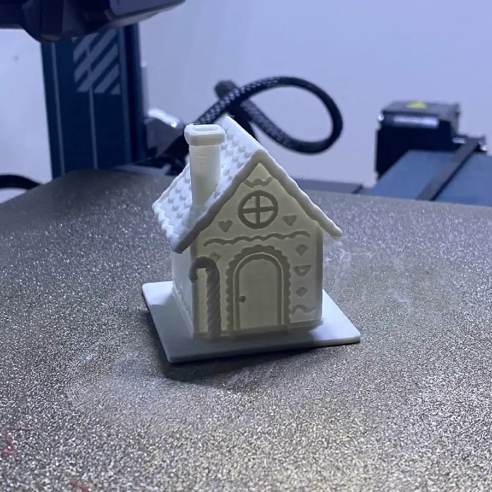 Christmas Gingerbread House – Holiday Decor STL