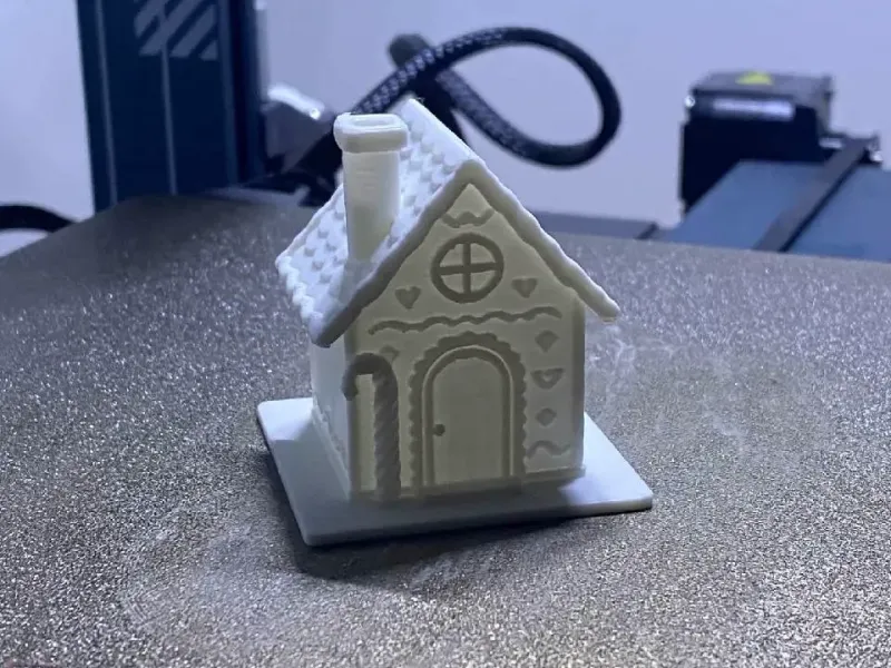 Casa di Pan di Zenzero di Natale – Decorazione Festiva STL