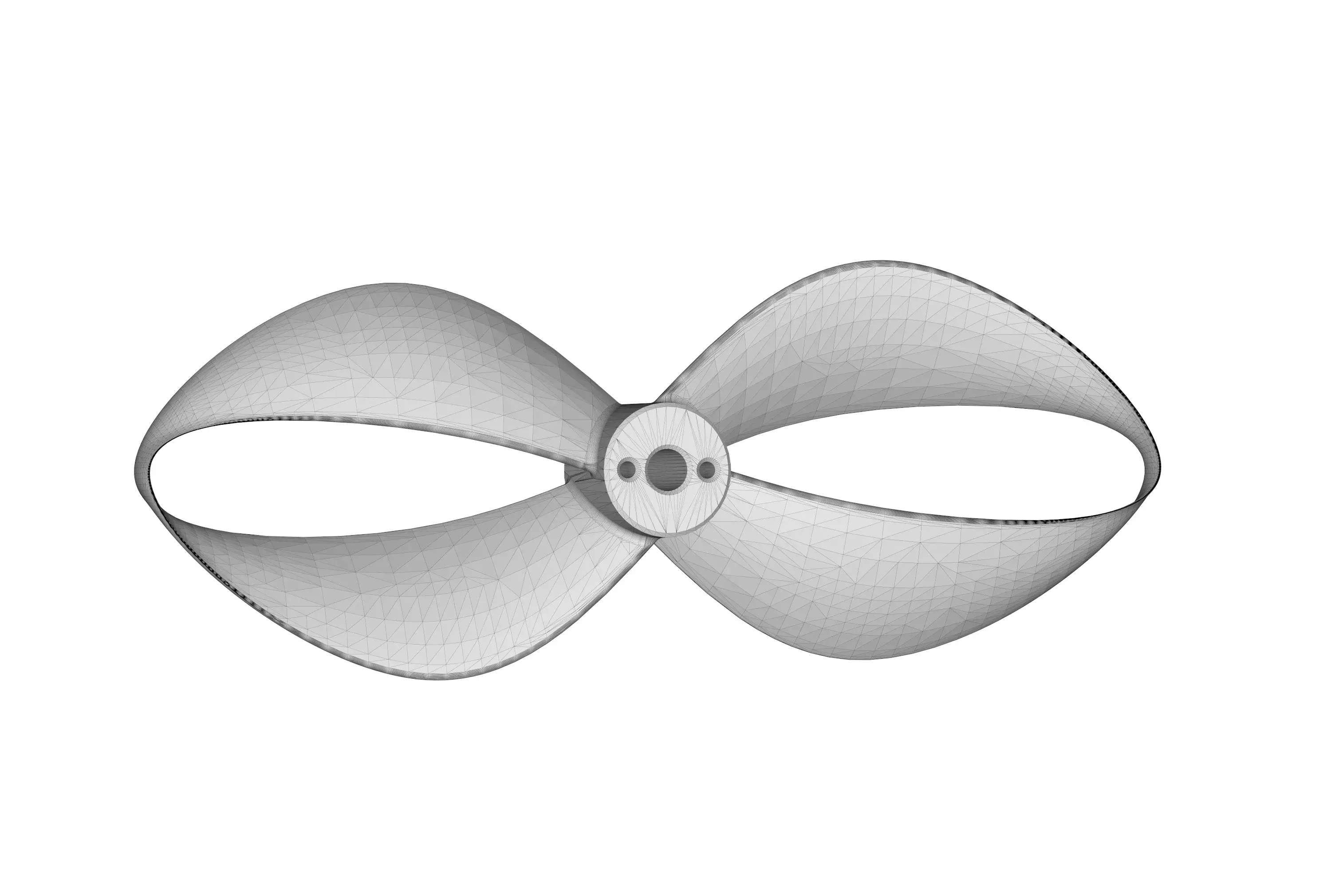 Hélice de drone toroidal - 2 pás