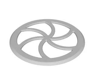 Frisbee throwing disc 