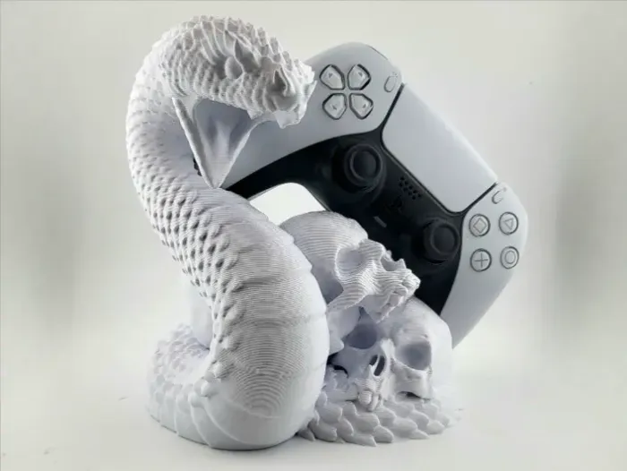 Snake Skull PS5 Controller Holder - Home - PLA - 3D printed product - фото 2
