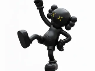black kaws cool
