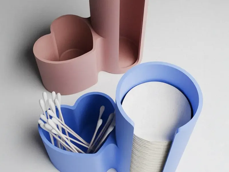 Cotton Swab & Pad Holder