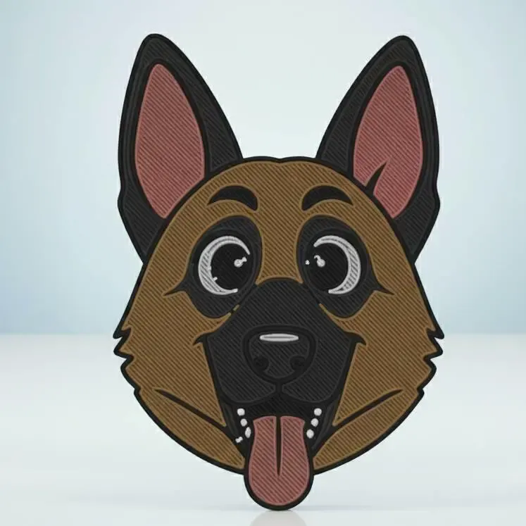 German Shepherd Keychain #5