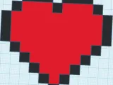 Minecraft/pixel heart for cheap-0