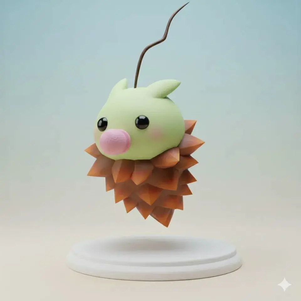 Minomon Digimon Creature Model
