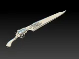 Fantassy swords and guns - 3D print 3D print model-2