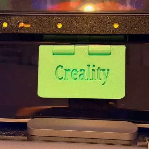 tampa do display CFS da Creality