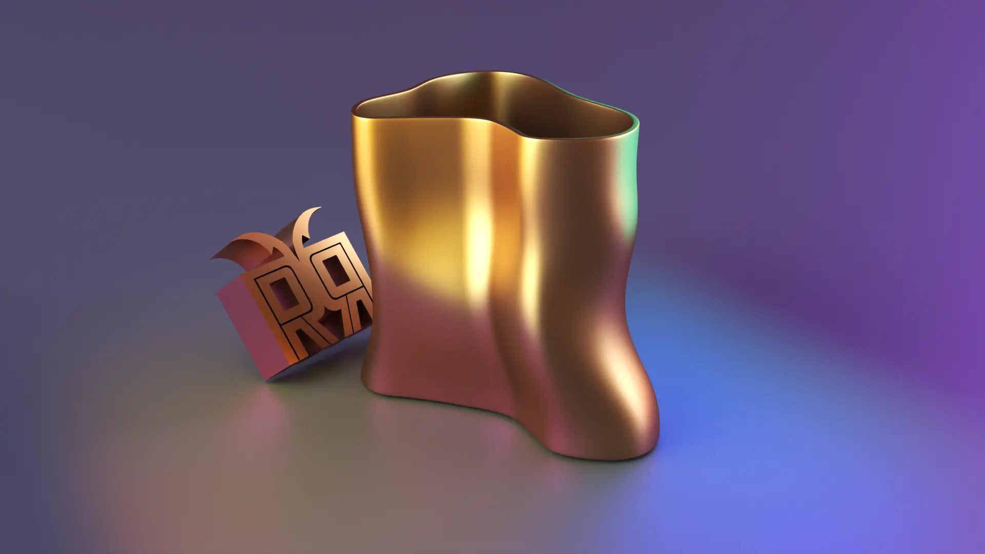 Parametric modern vase