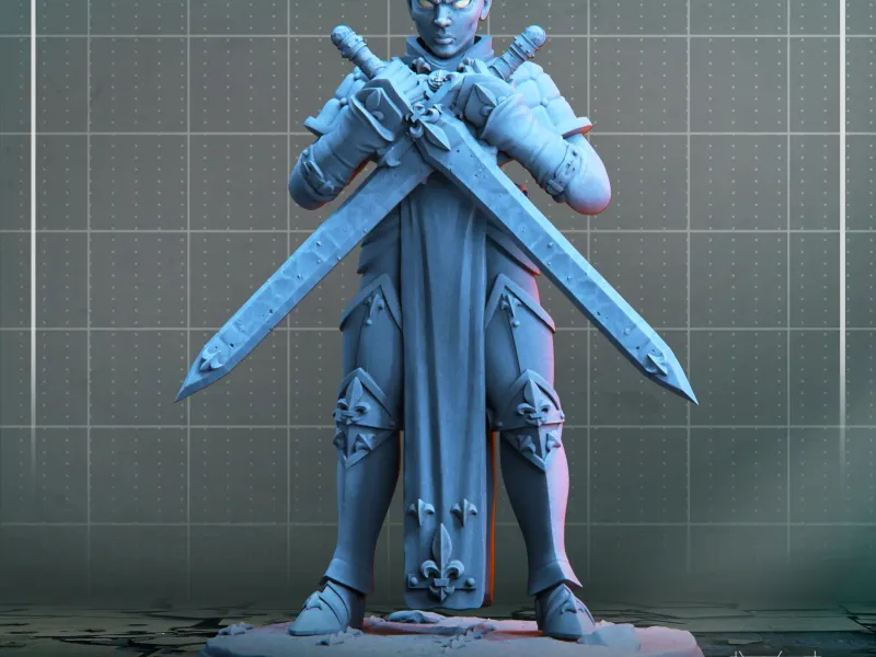 Battle Sister Holy Swords