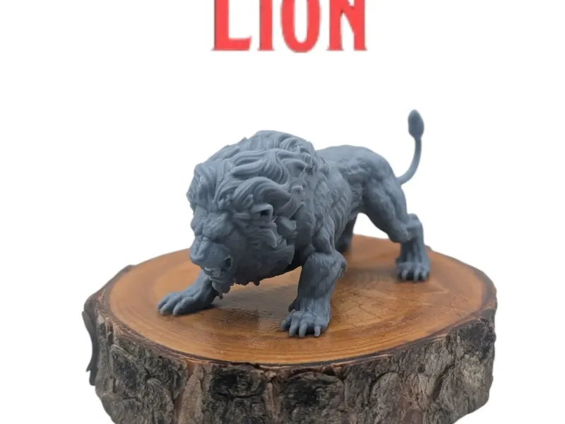 Leone - Mini MGM pronta per la stampa