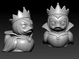 Rubber Duck - Evil Queen model - 3D print-3