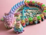 Make you own Rose Bouquet Dragon-0