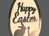 Happy Easter for the wall decor 2026-0