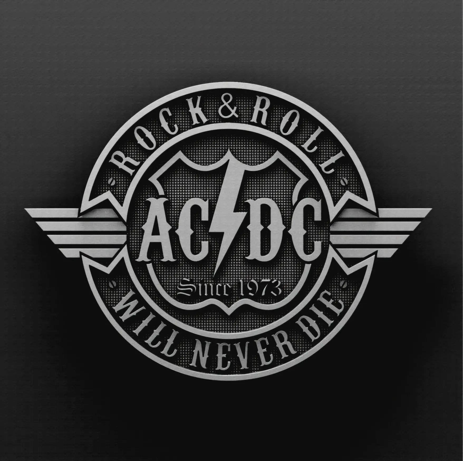 AC DC rock band Logo