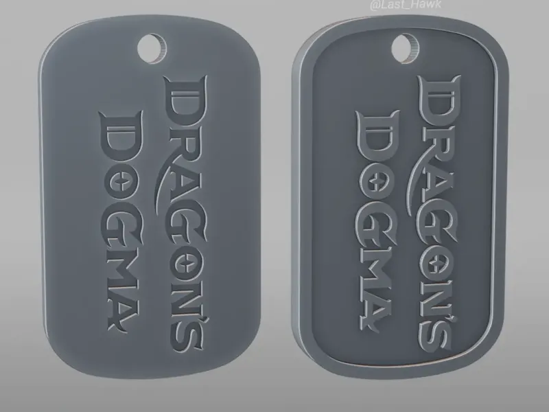 Dragons Dogma dogtag