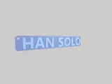 HAN SOLO_ star wars keychain-2