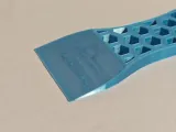 Hex-Pattern Bed Scraper | Print Removal Tool | Hanging Loop-2