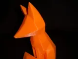 Fox low poly-2