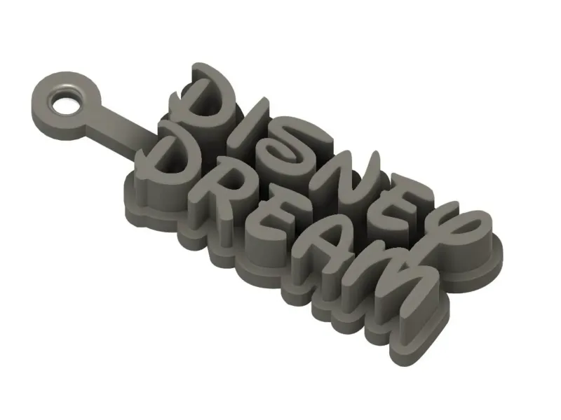 Disney Dream Keychain / Keyring