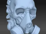 Skull with Gasmask ❤️-3