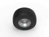 Rear wheel from Pulling tractor 3 Scale 1:25-4