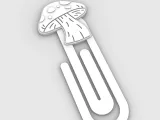 Paperclip mushroom - bookmark-2