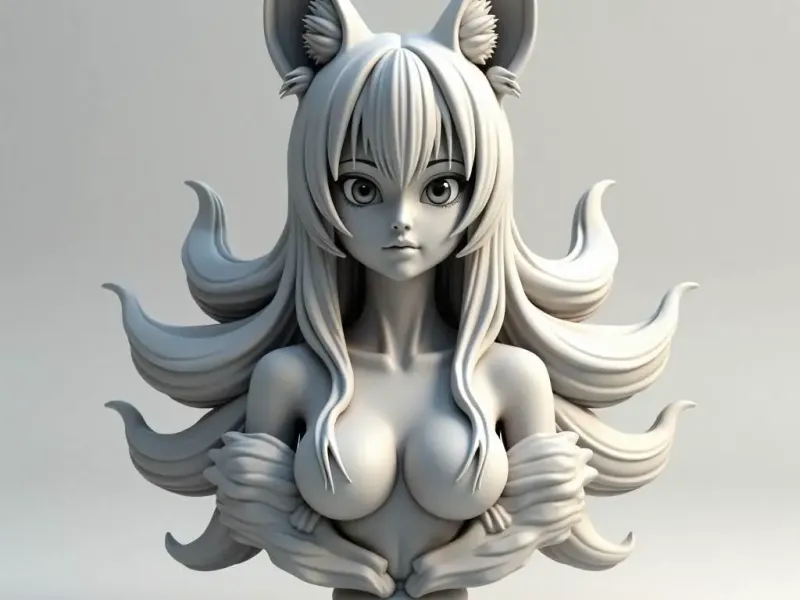 Manga bust series : Kitsune Sayuri
