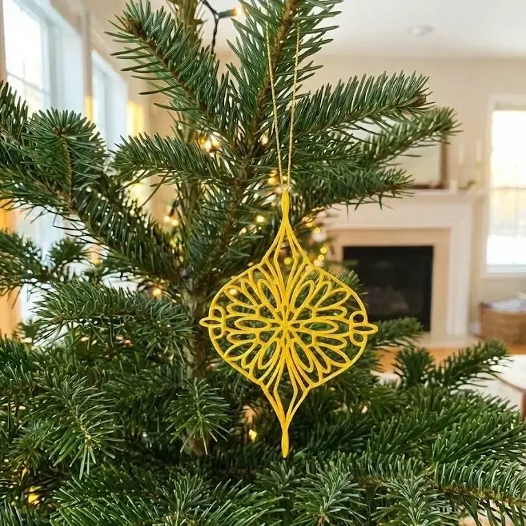 Teardrop ornament