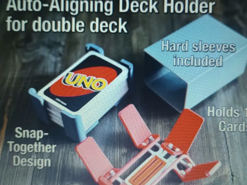 uno kart yuvası ve saklama kutusu