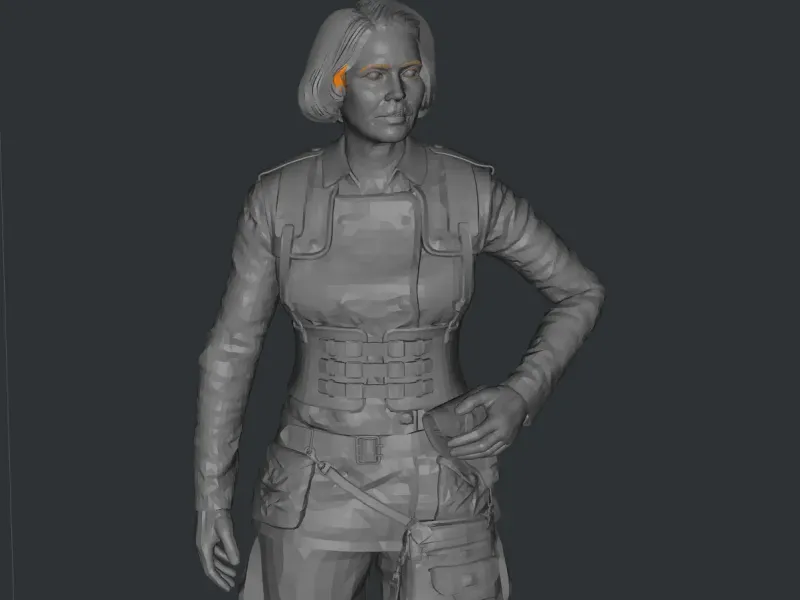 Wolfenstein Frau Engel model