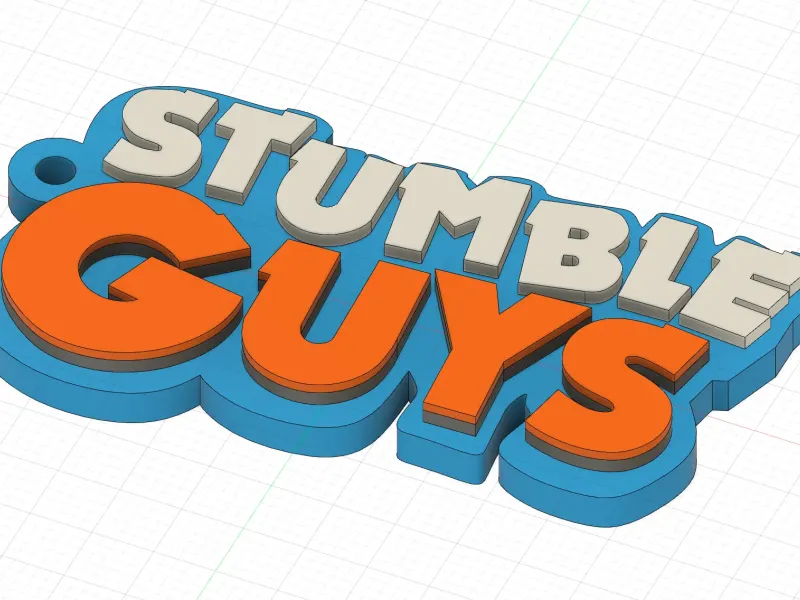 STUMBLE GUYS KEYCHAIN LLAVERO