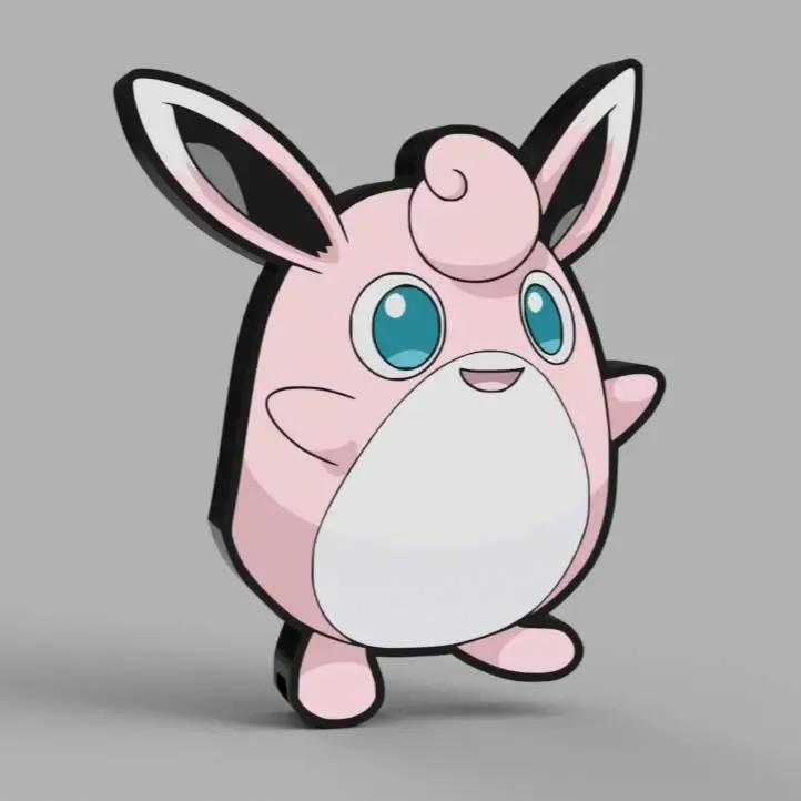 Wigglytuff Leuchtkasten